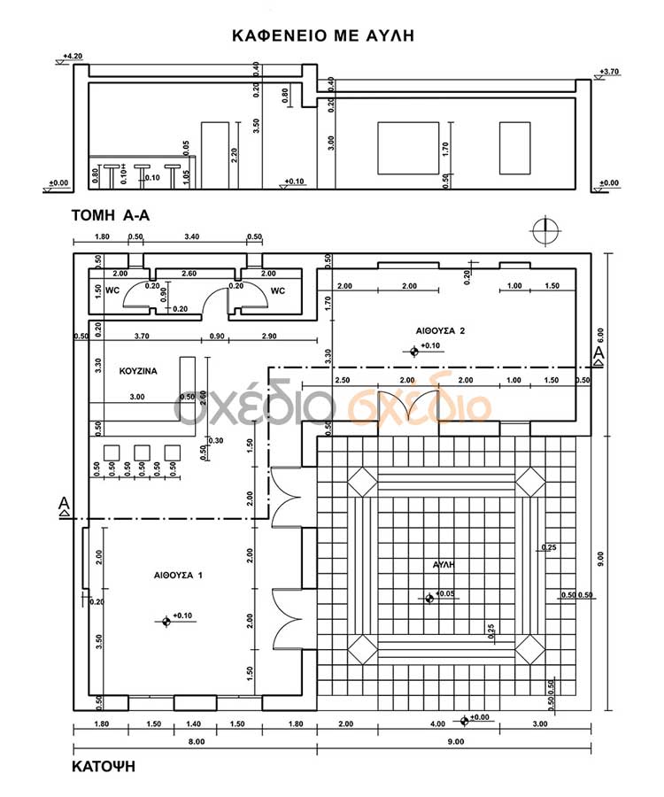 θέμα επαλ αρχιτεκτονικό σχέδιο 2015